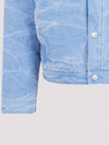 Padded Denim Jacket Powder Blue - ACNE STUDIOS - BALAAN 3