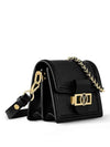 Mini Dauphine Leather Shoulder Bag Black - LOUIS VUITTON - BALAAN 3