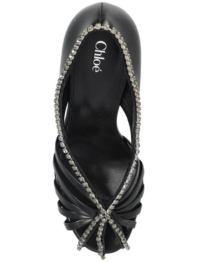 Chloé Heeled Shoes Leonie, Women's, Black - CHLOE - BALAAN 6