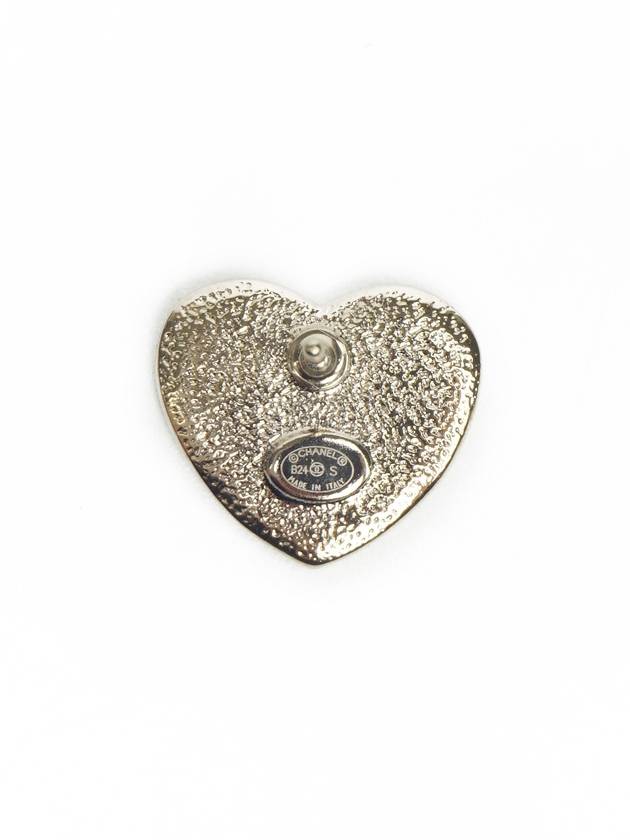 Chanel CC logo heart earrings full set - HERMES - BALAAN 7