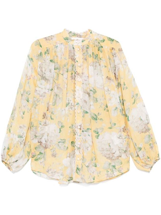 Zimmermann Shirts Yellow - ZIMMERMANN - BALAAN 1