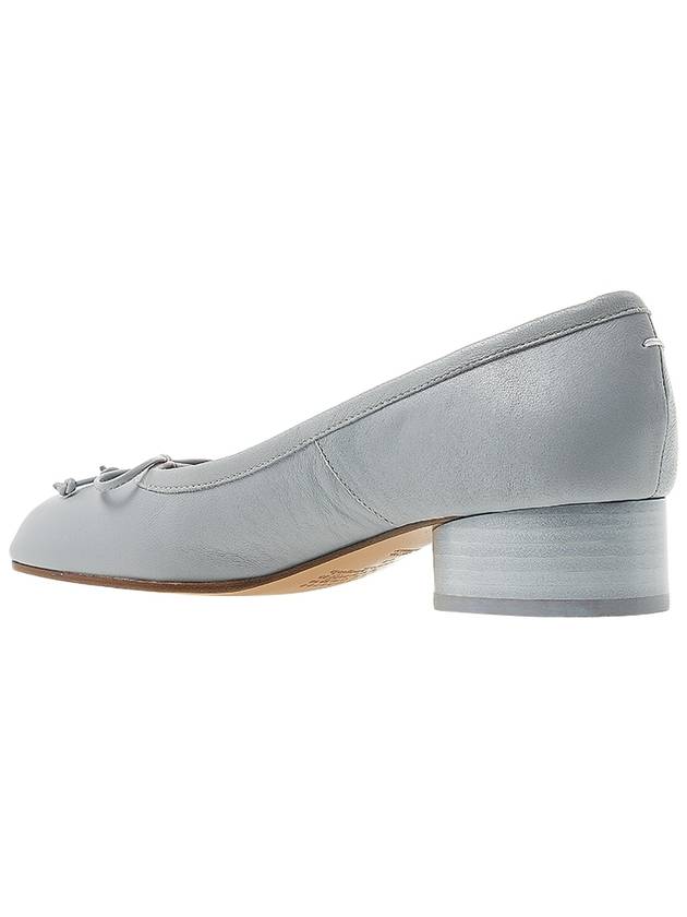 Tabi Ballerina Pumps Heel Light Blue - MAISON MARGIELA - BALAAN.