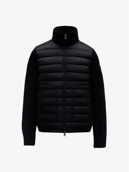 padded wool cardigan 9B50700 A9341 777 - MONCLER - BALAAN 1