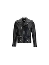 Classic Leather Biker Jacket Black - SAINT LAURENT - BALAAN 2