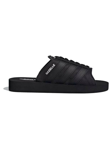 Gazelle Beach Slippers Black - ADIDAS - BALAAN 1