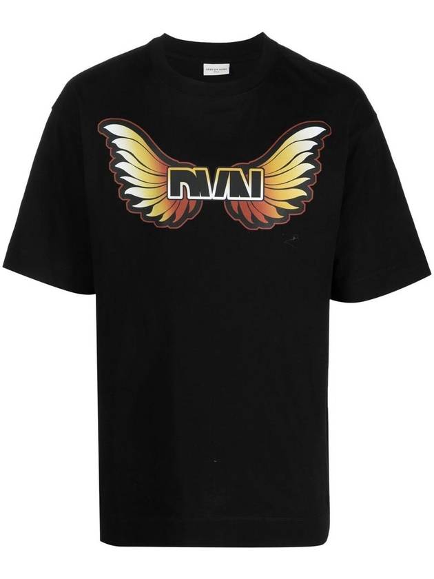 Dries Van Noten Heli Pr 6603 M.K.T-Shirt Clothing - DRIES VAN NOTEN - BALAAN 1