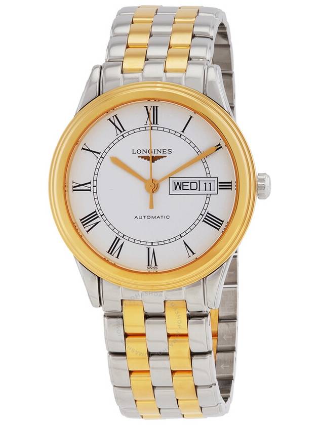 Longines Flagship Automatic White Dial Men's Watch L48993217 - LONGINES - BALAAN 1