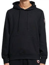 Huron Drawstring Hoodie Black - CANADA GOOSE - BALAAN 9