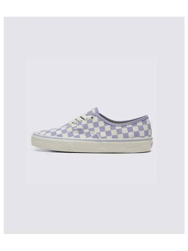 Authentic Checkerboard Lilac VN000BW5LLC1 - VANS - BALAAN 1