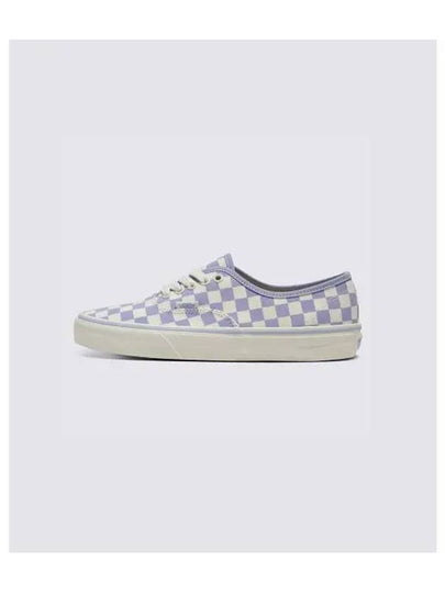 Authentic Checkerboard Low Top Sneakers Lilac - VANS - BALAAN 2