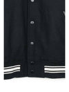 Stussy Competition Varsity Jacket Black 115748 - MAISON KITSUNE - BALAAN 4