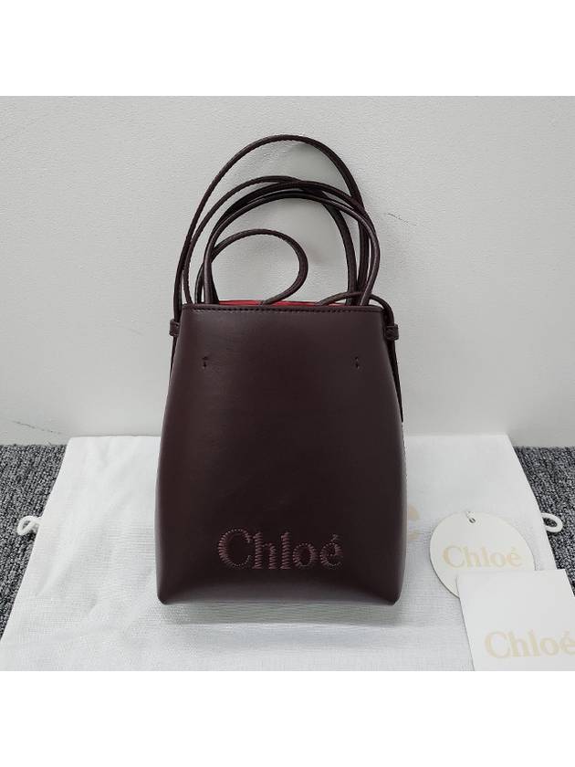 Sense Micro Calfskin Tote Bag Grape Purple - CHLOE - BALAAN 3