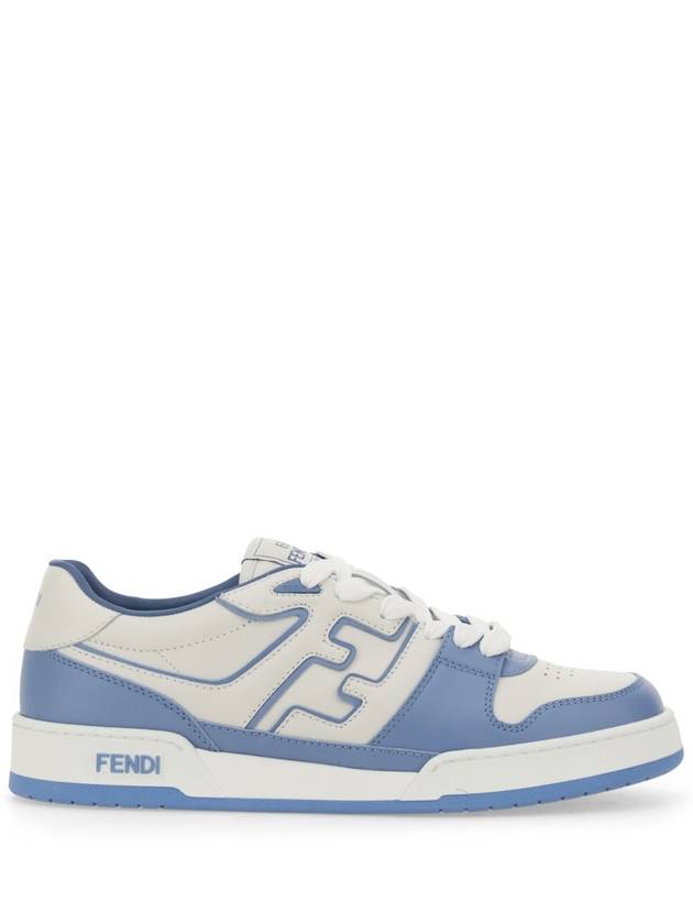 Match Low Top Sneakers Light Blue - FENDI - BALAAN 3