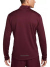 Pacer Dry Fit Half Zip Long Sleeve T-shirt Red - NIKE - BALAAN 3