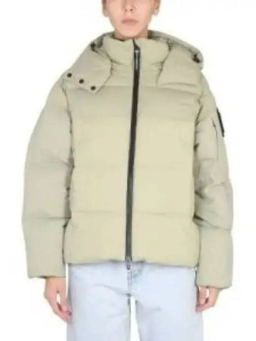 UNA puffer jacket green UNATEA - NOBIS - BALAAN 1