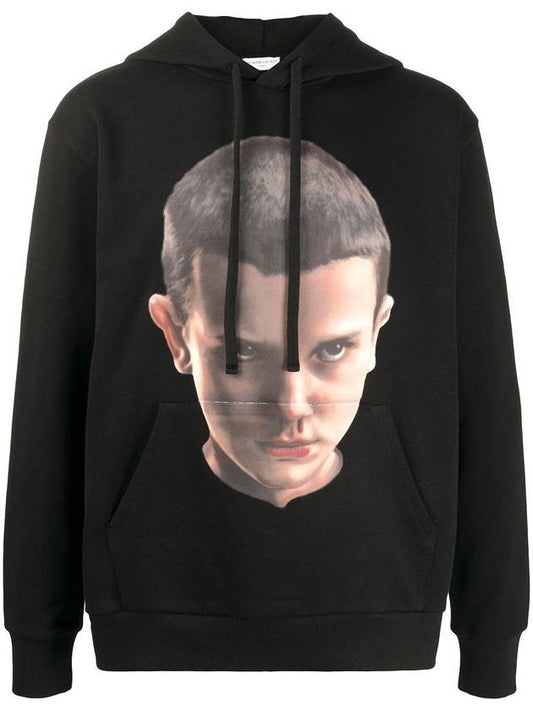 Eleven Archive Print Hoodie Black - IH NOM UH NIT - BALAAN 1