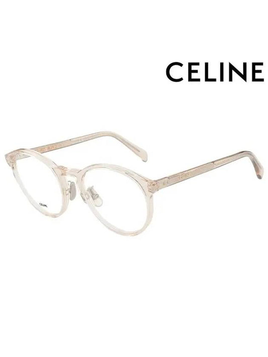 Glasses Frame CL50028J 057 Round Acetate Men Women - CELINE - BALAAN 2