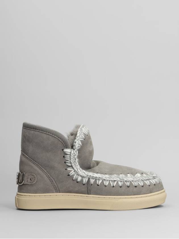 Mou Eskimo Sneaker Low Heels Ankle Boots - MOU - BALAAN 1