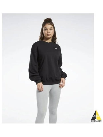 ARCHIVE FIT Sweatshirt Women s Black HH9747 - REEBOK - BALAAN 1