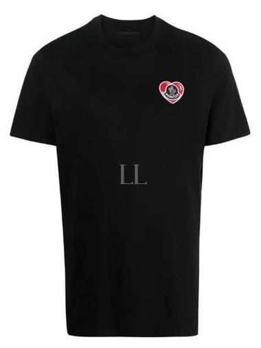 103665 Logo Patch Tee 8C00021 8390T 999 - MONCLER - BALAAN 1