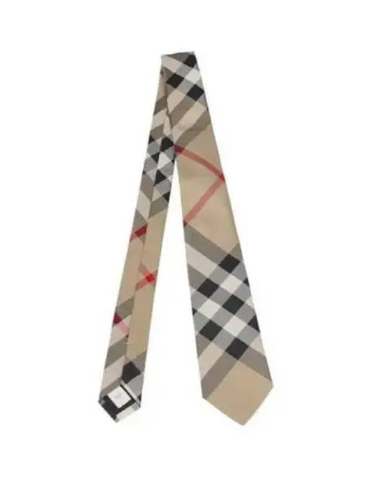 Manston Classic Cut Check Tie Archive Beige - BURBERRY - BALAAN 2