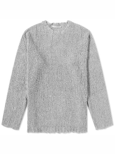 Men's Boucle Knit Top Grey - OUR LEGACY - BALAAN 1