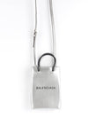 Phone holder cross bag silver - BALENCIAGA - BALAAN 1