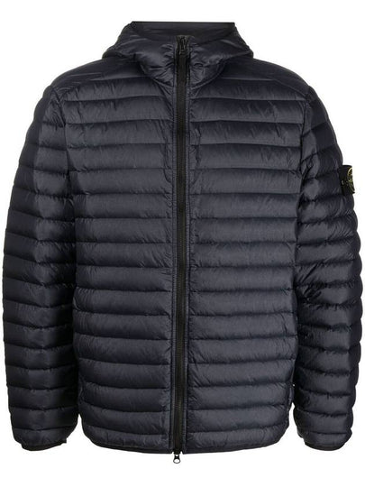 Loom Woven Chambers R-Nylon Down-TC Packable Jacket Black - STONE ISLAND - BALAAN 2