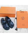 Genius Strap Sandals Blue Celeste Bordeaux - HERMES - BALAAN 5