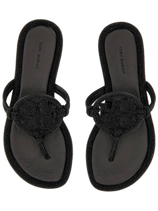 Miller fave knotted flip flops black - TORY BURCH - BALAAN 5