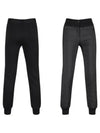 Women s back banding padded match brushed jogger pants BMU4W244W - LUX GOLF - BALAAN 3