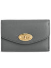 Darley Folded Half Wallet Grey - MULBERRY - BALAAN 1