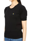 Bea Knit Top Black - VIVIENNE WESTWOOD - BALAAN 5