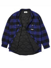 Quilt Mit Plaid Shirt Blue - PALACE - BALAAN 4