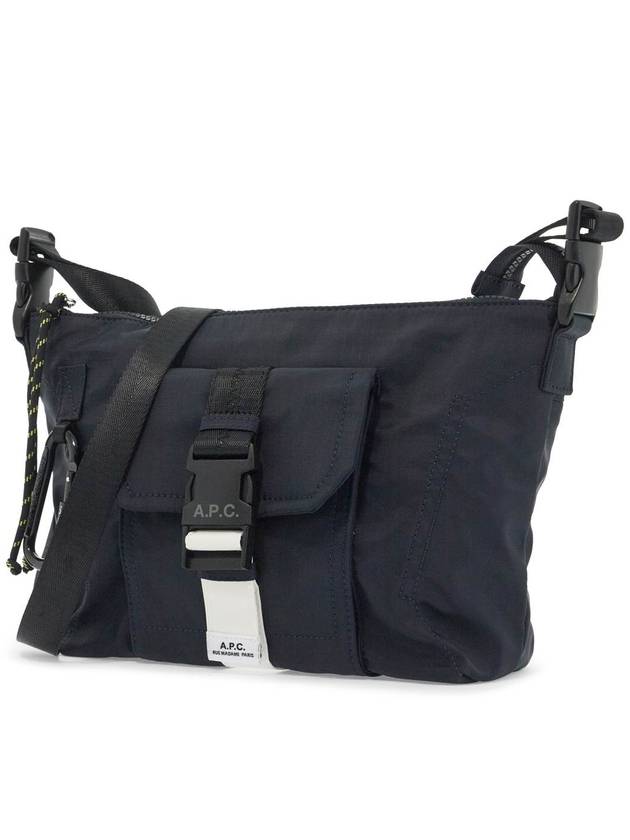 Track Logo Buckle Messenger Bag Navy - A.P.C. - BALAAN 4