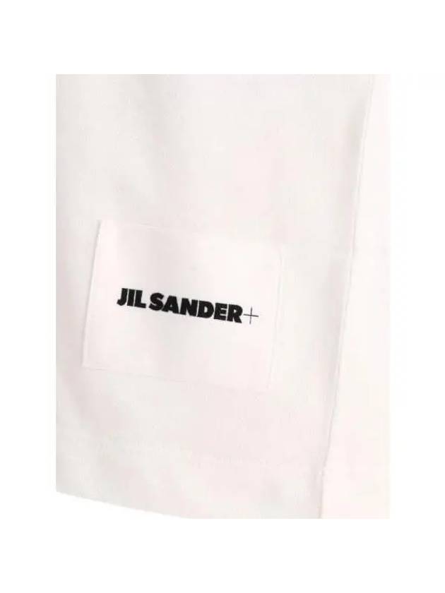 Logo Label Cotton 3 Pack Short Sleeve T-Shirt White - JIL SANDER - BALAAN 5