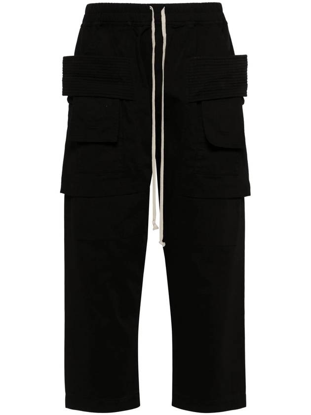 DRKSHDW Creatch cargo cropped drawstring pants - RICK OWENS - BALAAN 1