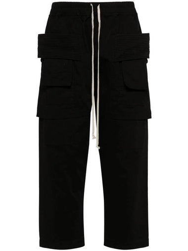 DRKSHDW Creatch cargo cropped drawstring pants - RICK OWENS - BALAAN 1