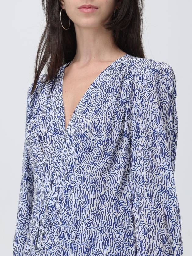 Blusa Eddy con stampa astratta Isabel Marant Etoile - ISABEL MARANT ETOILE - BALAAN 4