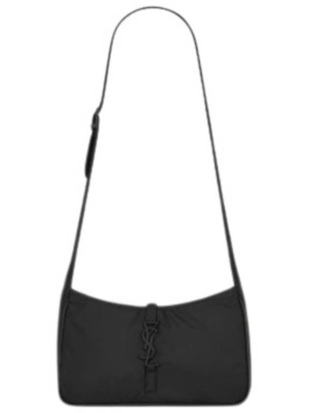 5 A 7 Regenerated Nylon Shoulder Bag Navy - SAINT LAURENT - BALAAN 5