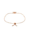 Idyllia Clover Bracelet Rose Gold - SWAROVSKI - BALAAN 4