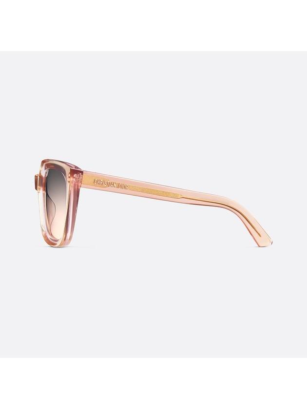 Midnight S1I Transparent Square Sunglasses Pink - DIOR - BALAAN 4