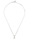 hyperbola pendant necklace silver - SWAROVSKI - BALAAN 1