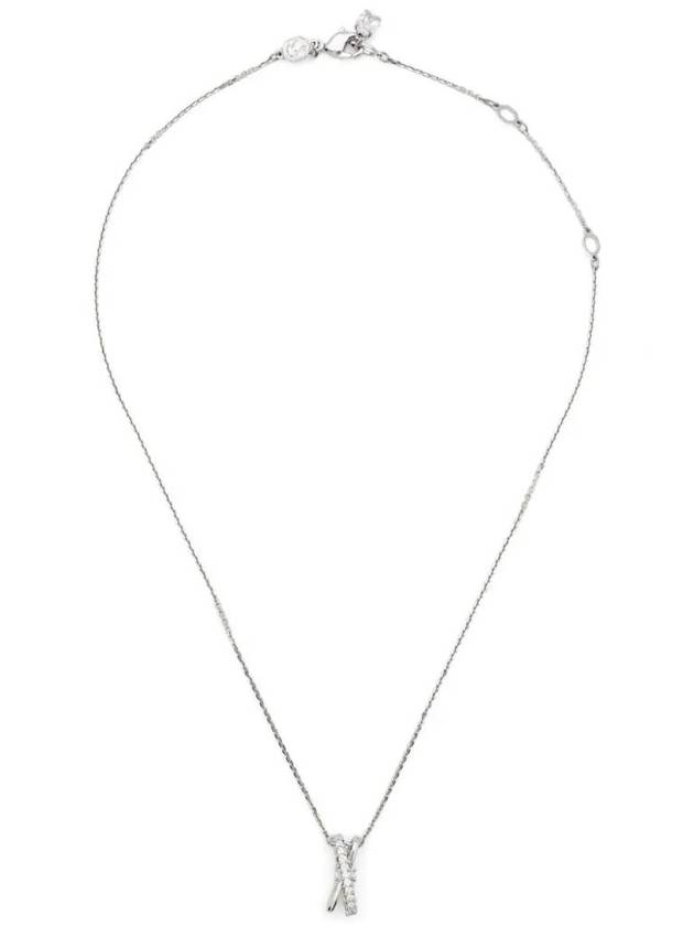 Hyperbola Pendant Necklace Silver - SWAROVSKI - BALAAN 1