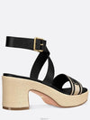 Dway Sandal Heels Black - DIOR - BALAAN 6