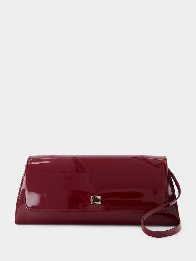 Madeleine Shoulder Bag - Carel - Leather - Burgundy - CAREL - BALAAN 1