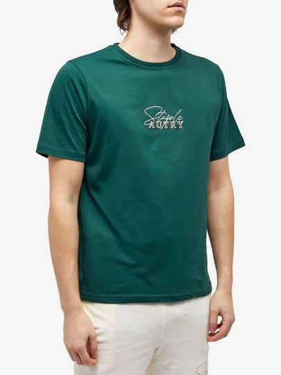 AUTRY T-SHIRT STAPLE MAN TINTO GREEN - AUTRY - BALAAN 2