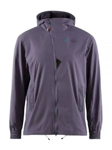 Women's Bestla Zip Up Hoodie Purple Stone - KLATTERMUSEN - BALAAN 1