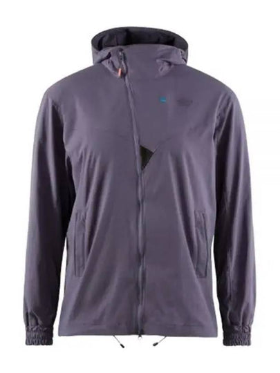 Women's Bestla Zip Up Hoodie Purple Stone - KLATTERMUSEN - BALAAN 2