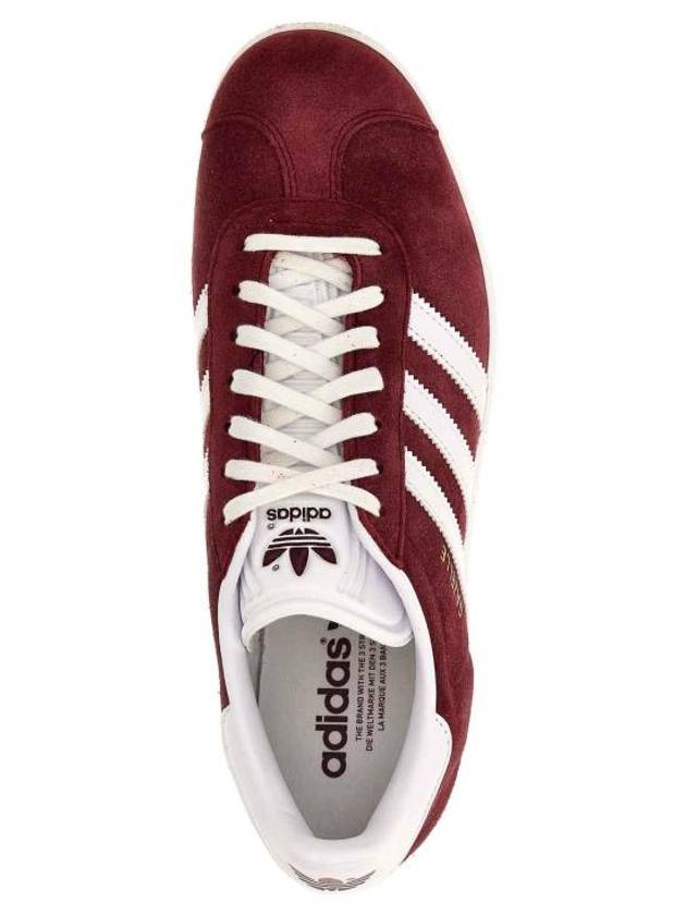 Gazelle Low Top Sneakers Burgundy - ADIDAS - BALAAN 5